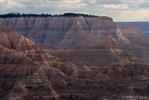 Formations; National Parks; Badlands National Park, South Dakota
