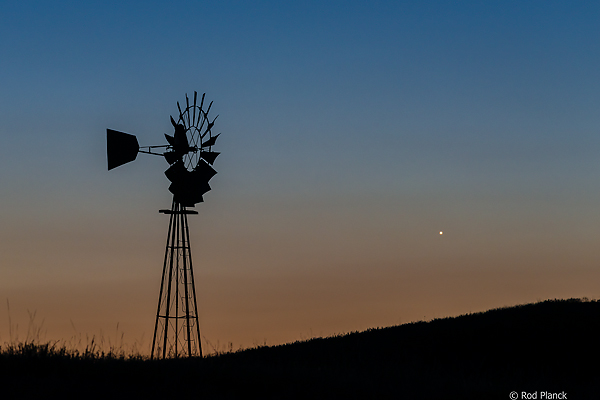 Relic Windmill, At Dawn, Wind Cave National Park, SD
