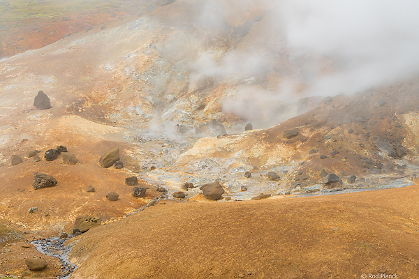 Thermal Area near Reykjavik, Iceland