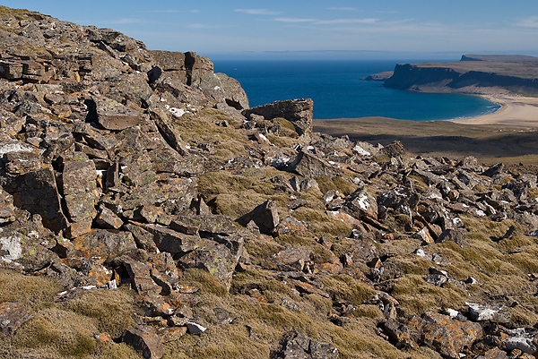 Overlooking Breidavik, Iceland