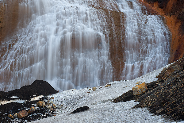 Raudufossar, Red Falls, Iceland