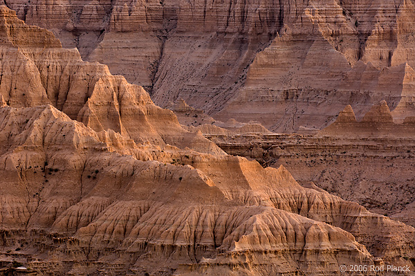 Badlands Formations, Badlands National Park, South Dakota