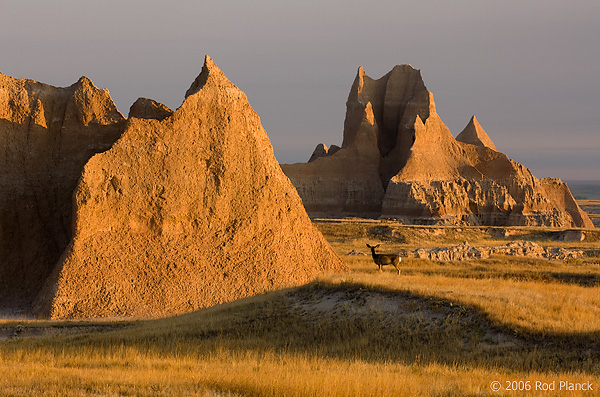 Badlands Formations, Badlands National Park, South Dakota