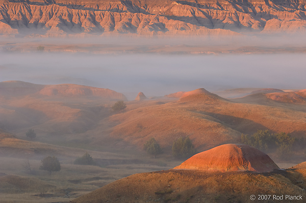 Colored Mounds, Badlands National Park, South Dakota