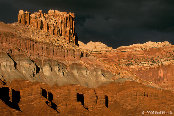 View from Scenic Drive within Capitol Reef National Park, Spring