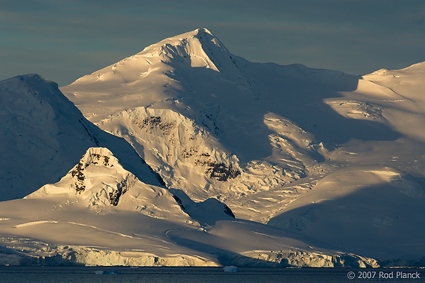 Mountains Along Antarctic Peninsula