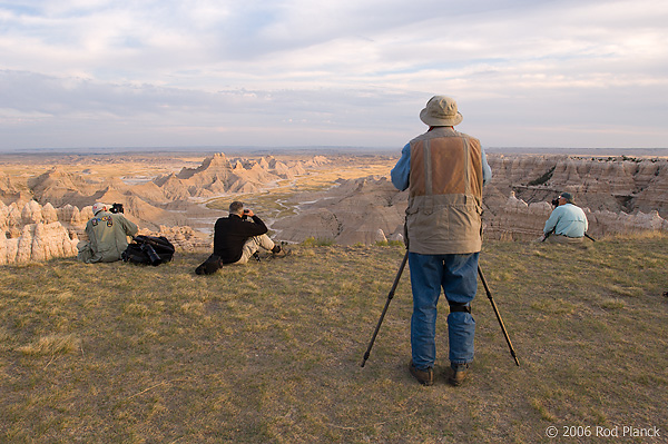 Workshop Participants, Badlands National Park, South Dakota