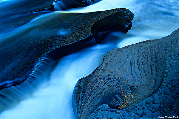 Presque Isle River, Detail, Autumn 2002, Michigan