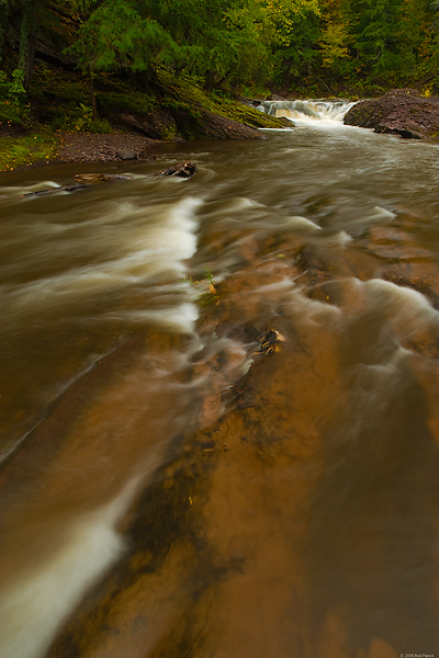 Cascades in Black River, Western Upper Peninsula, Michigan