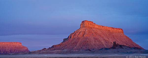 Factory Butte at Dawn, BLM, Cainville, Utah