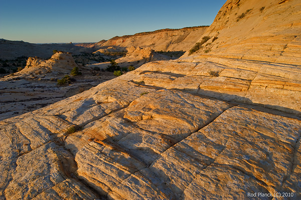 Navajo Sandstone formations Grand Staircase Escalante National Monument Utah Spring