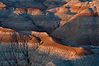 Banded Buttes, Badlands National Park, South Dakota