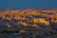 Badlands National Park, Wind Cave National Park, Custer State Park and National Grasslands, South Dakota