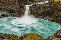 Waterfalls near Husavik, Northern Iceland