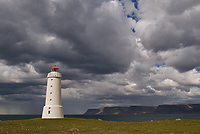 Lighthouse, Near Haenuvik, Iceland