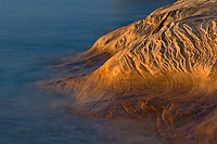 Lake Superior Shoreline, Spring, Lake Superior, Pictured Rocks National Lakeshore, Michigan