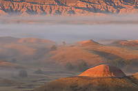 Colored Mounds, Badlands National Park, South Dakota