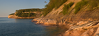 Lake Superior Shoreline, Spring, Lake Superior, Pictured Rocks National Lakeshore, Michigan