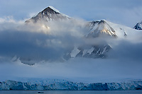 Mountains Along Antarctic Peninsula, Summer