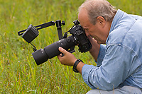 Participant Photographing, Summer, Michigan, Larry Lowell