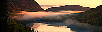 Lake of the Clouds, Morning, September 30, 2005, Stitch Panoramic, Porcupine Mountains Wilderness State Park, Michigan