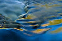 Autumn Reflections in Presque Isle River, Western Upper Peninsula, Michigan