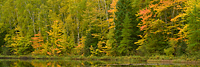 Autumn Reflections on Lake, Northern Michigan