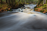 Undisclosed Waterfalls Visited During Ultimate Autumn Forest and Lake Superior Shoreline Tour, Michigan