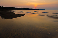 Sunrise, Lake Michigan Shoreline, Foggy Bogs and Dewy Insects Workshop, Michigan