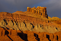 Castle Formation, Capitol Reef National Park, Utah