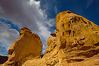 Sandstone Rock Formations, Capitol Reef National Park, Utah