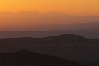 Henry Mountains at Sunrise, Boulder Mountain, Dixie National Forest, Utah