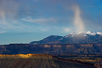 Waterpocket Fold, View  from above the switchback on the Burr trail Utah